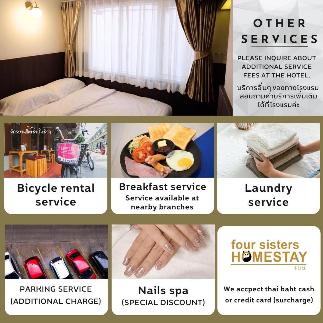 Four Sisters Homestay Bangkok Eksteriør billede